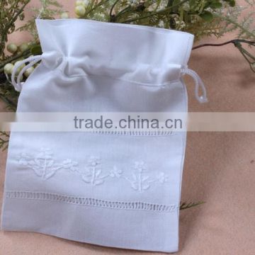 cotton embroidery lavender bag