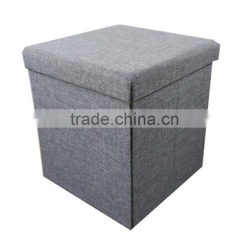 Grey Stylish furniture cube ottoman