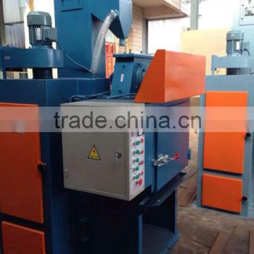 High efficiency tumbe belt shot blasting machine for burnishing/blasting machinery made in China