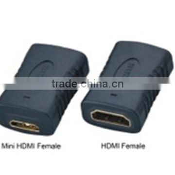 MINIHDMI C female to HDMIA female adapter 1080p suit for HDTV