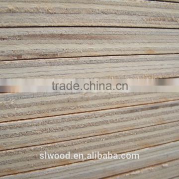 Commercial plywood with different core