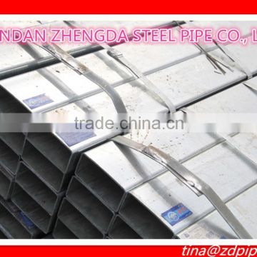 galvanized SQUARE AND RECTANGULAR STEEL PIPES/tubes
