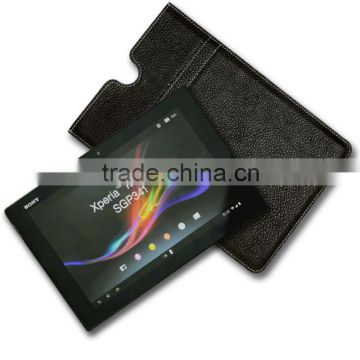 2013 New design Leather bag for Sony Xperia Tablet Z SGP341