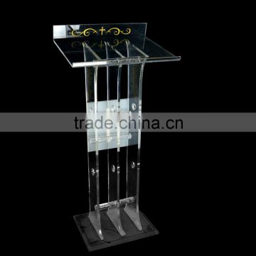 Cheap China customized acrylic lectern