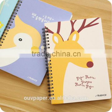 a4 plastic cover bulk cheap spiral notebooks