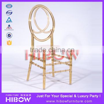 Hibow used banquet chairs for sale, resin phoenix chair H004