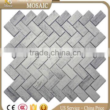 Wholesale mosaic style wood floor tiles