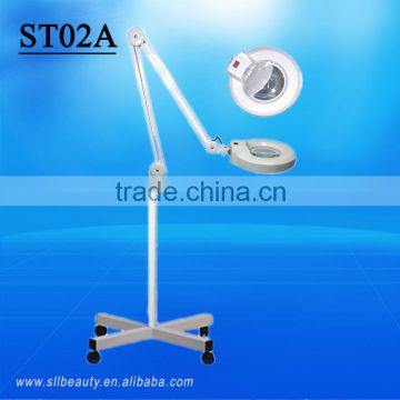 beauty parlor 5X movable standing skin magnify lamp