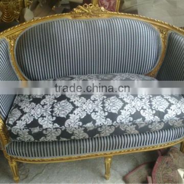 Blue antique sofa