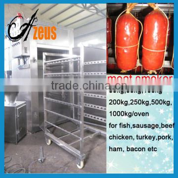 multifunctional smoking machine for meat and fish