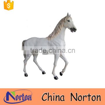 antique white horse bronze statue for sale NTBH-HR030Y