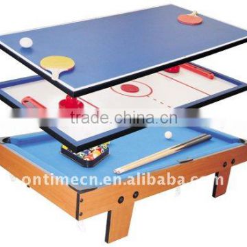 3 in 1 table game,Ping-pong/golf basket ball table game