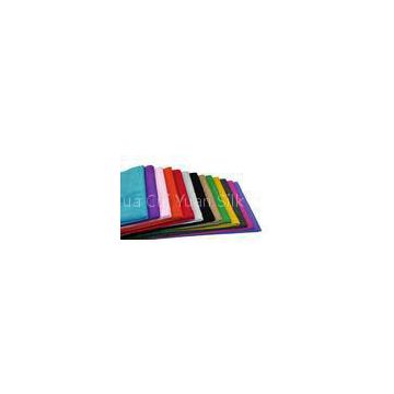 Red / Blue / Purple Long Wool Scarves Hand Screen Printing Scarves 70*190cm