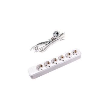 6 gang extension socket with wire