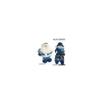 Sell Christmas Santa Claus and Snowman (Blue Series)
