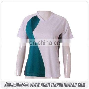 viscose and spandex wholesale blank t shirts/white t shirt
