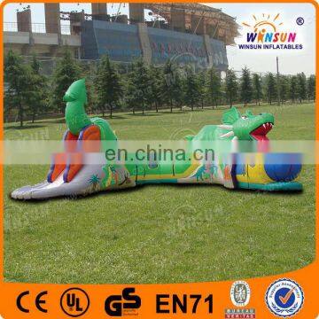 inflatable sport 0.55mm PVC Dinosaur Tunnel