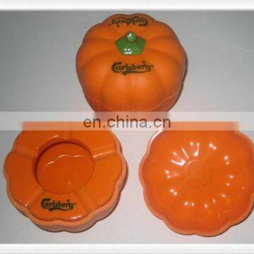 2015 halloween promotion gift plastic melamine pumkin ashtray with lid
