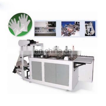 High efficiency WTPE-500 disposable film gloves making machine,plastic gloves machine