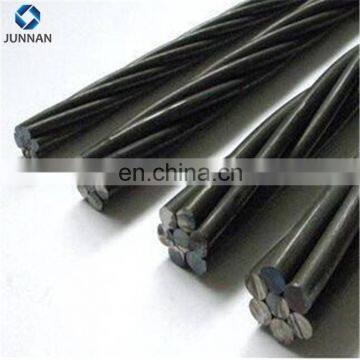 9.53mm 12.70mm 15.24mm PC steel wire GBT5224 steel strand PC strand for construction