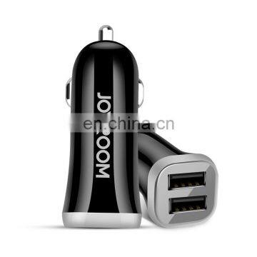 Joyroom hot sell cheap price Dual USB 3.1A Car Charger with charging cable C-M216