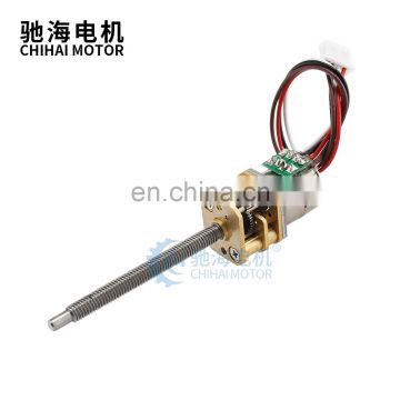 ChiHai Motor CHS-GM12-10BY screw shaft M3*33.6mm  2 phase 4 wire mini dc Stepper gear motor for ip camera  39 Ohm DC 5.0V