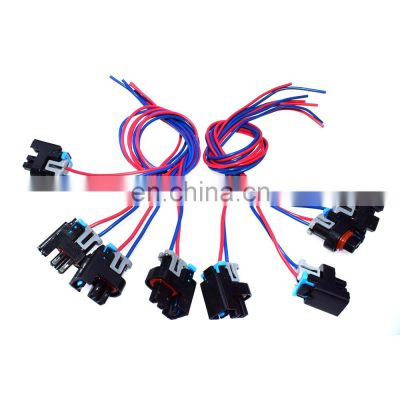 Free Shipping!8 X FOR GM Fuel Injector Connector Harness 575356 1P1575 PT2135 88988814 PT5891
