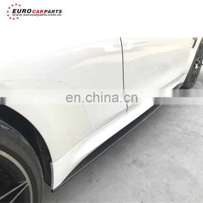 mseries f80 f82 f83 m3 m4 dry carbon fiber material side skirts and fit for mp style f80 f82 f83 side bumper