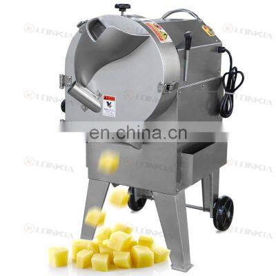 Lonkia cubes slices stick vegetable taro chips fruit cutting dicing multifunction vegetable cutting machine