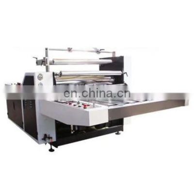 Semi automatic Paper Film roll laminating machine Pre - coated film laminator