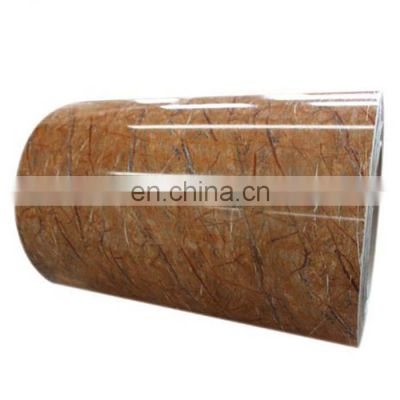 Brick Pattern Steel Coil/ppgi Steel Coil Anti-fingerprint 3d Wood Grain Ppgi/ppgl