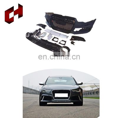 Ch Brand New Material Front Bar Wide Enlargement Auto Parts Bumper Grille Body Kits For Audi A6 C7 2012-2015 To RS6