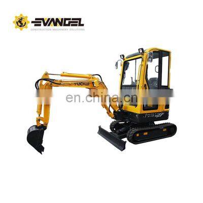 Brand New Construction Machine OKW10 1Ton Mini Excavator With Tiltrotator Yuchai Crawler Excavator