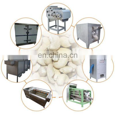 Raw Cashew Nut Production Line/Cashew Nuts Processing Machine Cashew Nuts Roasting Machine