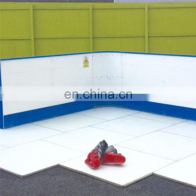 Fast delivery artificial skating flooring synthetic ice panels/rinks with reliable quality