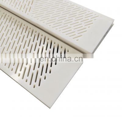 5% Boron Polyethylene Panel Abrasion Resistance Plastic Perforated Sheet