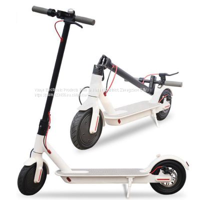 Electric scooter foldable adult dual brake two wheel scooter factory