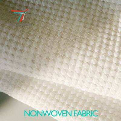 Sell adult diaper Diversion layer white 6D guide layer 50gsm hot air non woven fabrics thermal bonding nonwoven fabric
