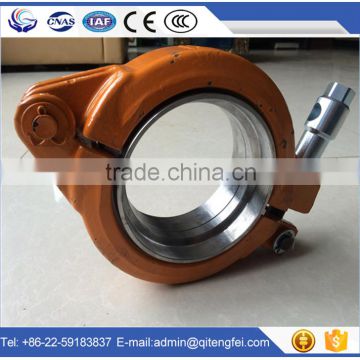 Concrete pump pipe fittings Schwing concrete pump pipe clamp coupling