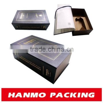 accept custom order and industrial use 3 bottle wine box wholesale