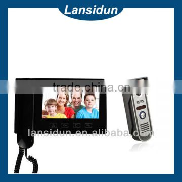 Lansidun video door phone intercom with photos recorder