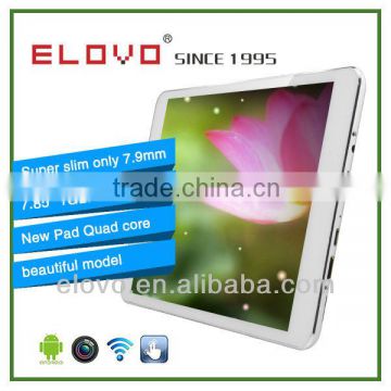 Low price capacitive 7.85 inch tablet with WIFI 802.11B/G/N ebook tablet