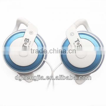 2014 OEM ODM best quality new colourful earhook earphones headphones headsets for mp3 mp4 pc computer laptop