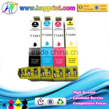 Compatible ink cartridge 110% brand new for T1241 T1242 T1243 T1244