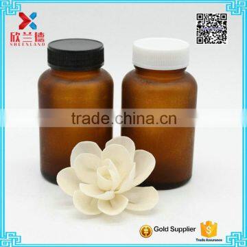 Factory price 120ml amber glass medicine bottle for sale