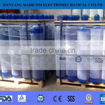 40L-200BAR high pressure seamless steel gas cylinder as standard as ISO9809/TPED
