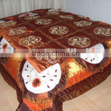 polyester quality handicraft patchwork quilt