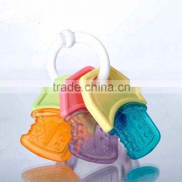 soft cool design keychain teether for retail