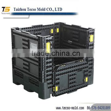 offer High precision plastic large folding crate mould