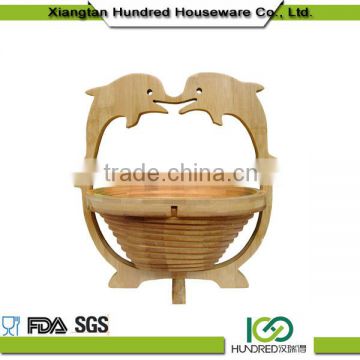 China wholesale bamboo fruit basket